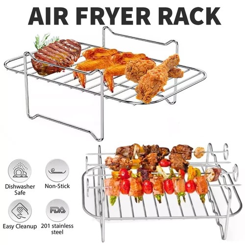 6pcs air fryer - fryer, rack