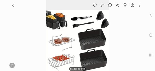 8pcs air fryer rack grills - air,