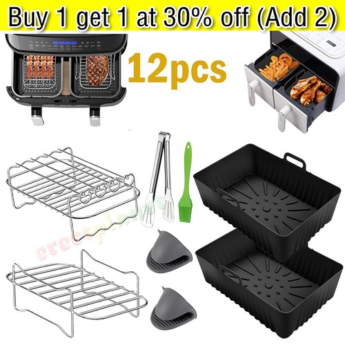 12pcs set silicone air - silicone, fryer