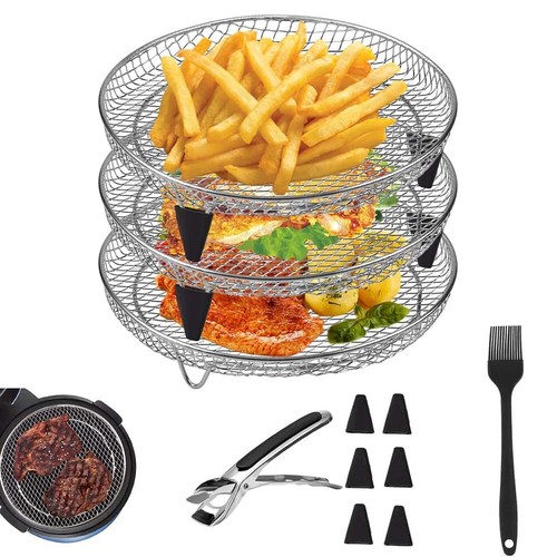 Layer air fryer rack baking - 3,