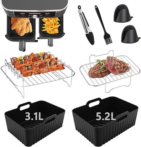 Air fryer accessories set of - fryer,
