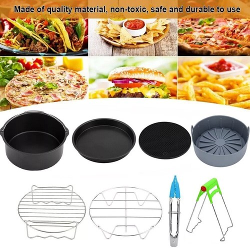 8pcs air fryer - 8pcs, accessories