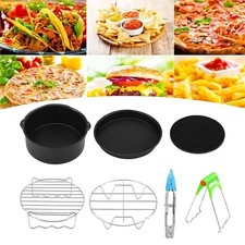7pcs Air Fryer Grill Rack Set