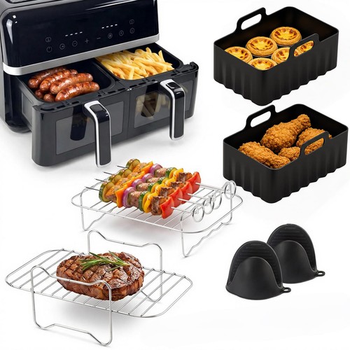 Air fryer accessories 8pcs - fryer, for
