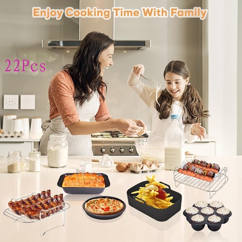 22pcs air fryer - tool, +