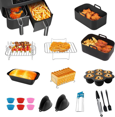 Air fryer accessories - air, set,