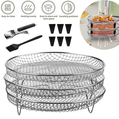 Layer air fryer - rack, baking