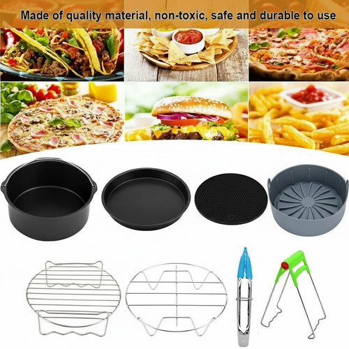 8pcs air fryer - fryer, set