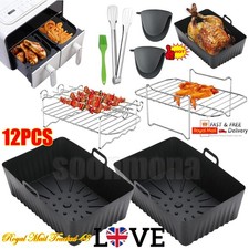 12X Silicone Air Fryer Liner