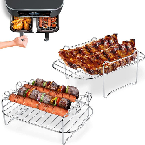 Air fryer grill rack set - grill,