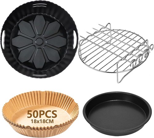 Round air fryer accessories - fryer,