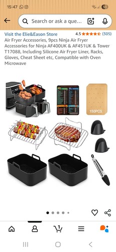 9pcs air fryer - 9pcs,