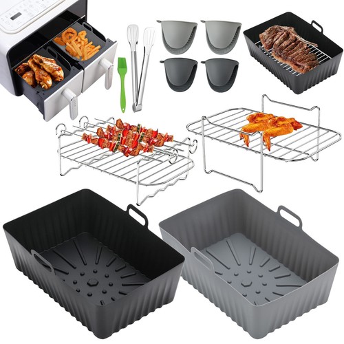 8pcs set silicone - air, fryer