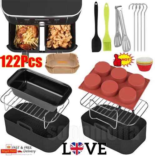 Air fryer rack silicone pot - fryer,