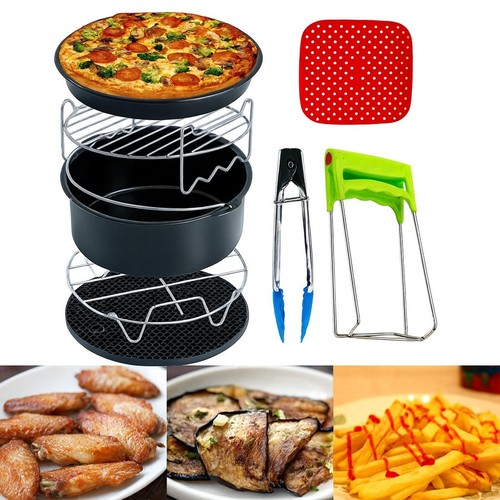 8pcs air fryer accessories set - accessories,
