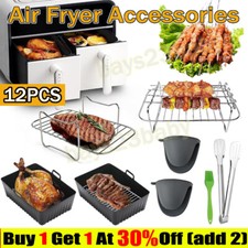 8PCS Silicone Air Fryer Liner
