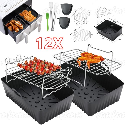 12x air fryer - 12x, accessories